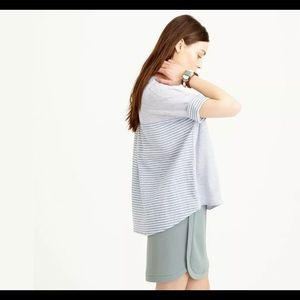 Jcrew High-Low, Combo Sweater Top